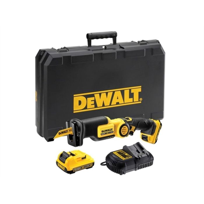 DeWALT - DCS310D2 Fierastrau tip sabie cu acumulator 10.8V, 2x2.0Ah [DCS310D2-QW]