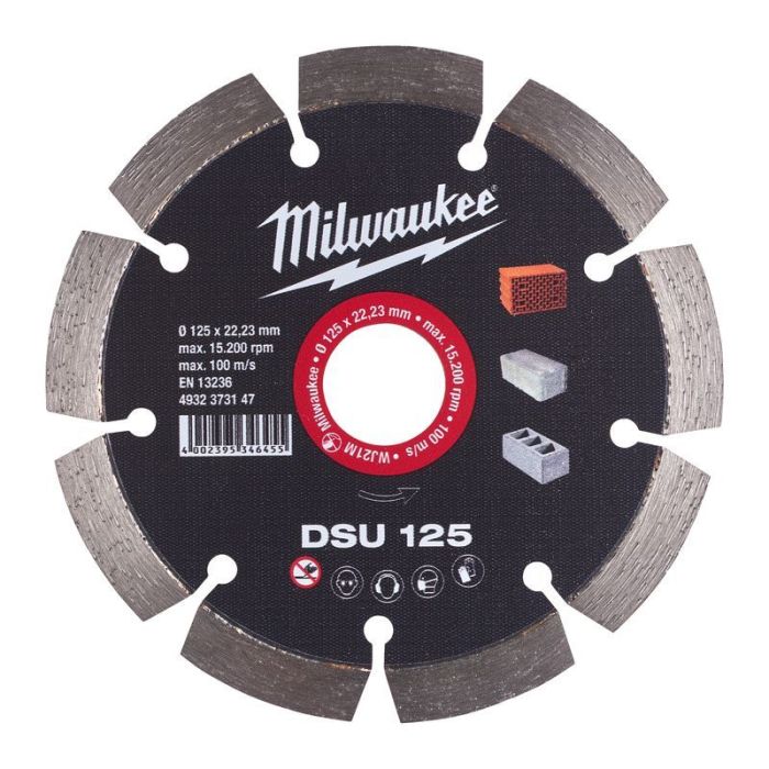 Milwaukee - Disc diamantat DSU 125x22.2mm [4932373147]