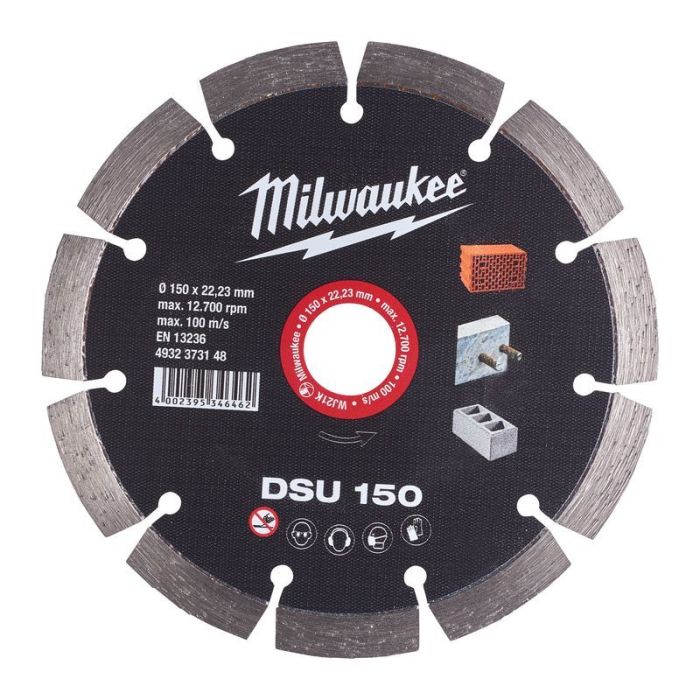 Milwaukee - Disc diamantat DSU 150x22.2mm [4932373148]