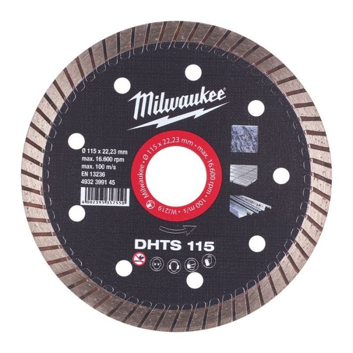 Milwaukee - Disc diamantat DHTS 115x22.2mm [4932399145]