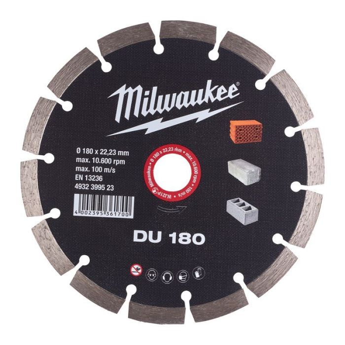 Milwaukee - Disc diamantat DU 180x22.2mm [4932399523]