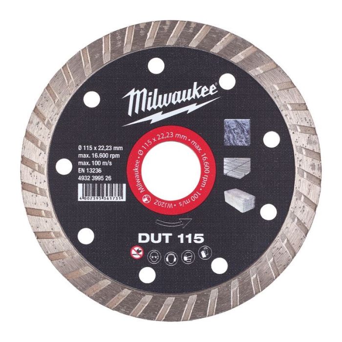 Milwaukee - Disc diamantat DUT 115x22.2mm [4932399526]