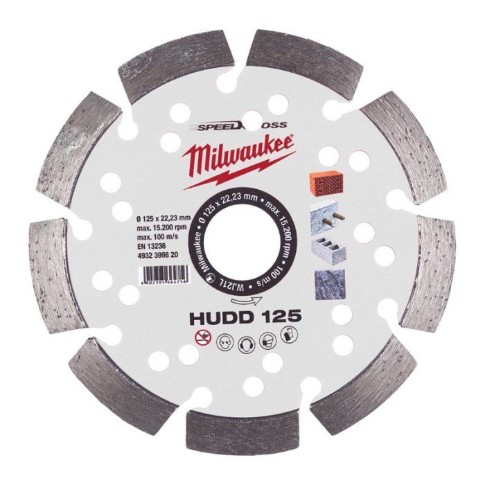 Milwaukee - Disc diamantat HUDD 125mm [4932399820]