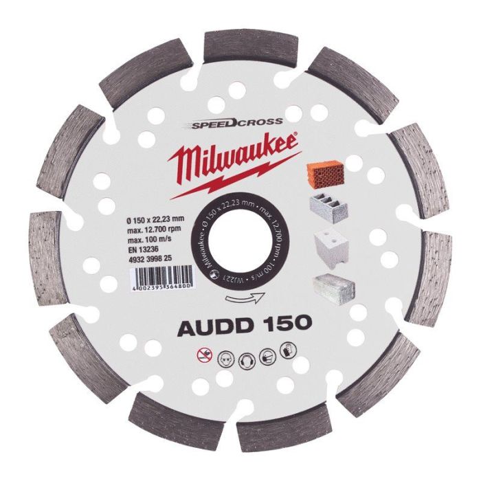 Milwaukee - Disc diamantat AUDD 150mm [4932399825]