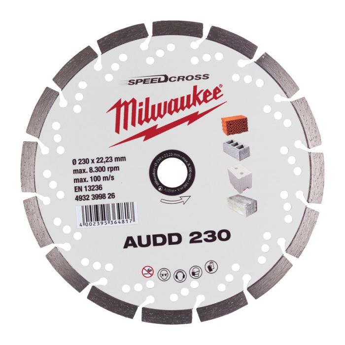 Milwaukee - Disc diamantat AUDD 230mm [4932399826]