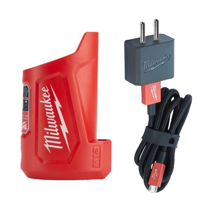 Milwaukee - Incarcator compact M12TC pentru acumulatori 12V [4932459450]