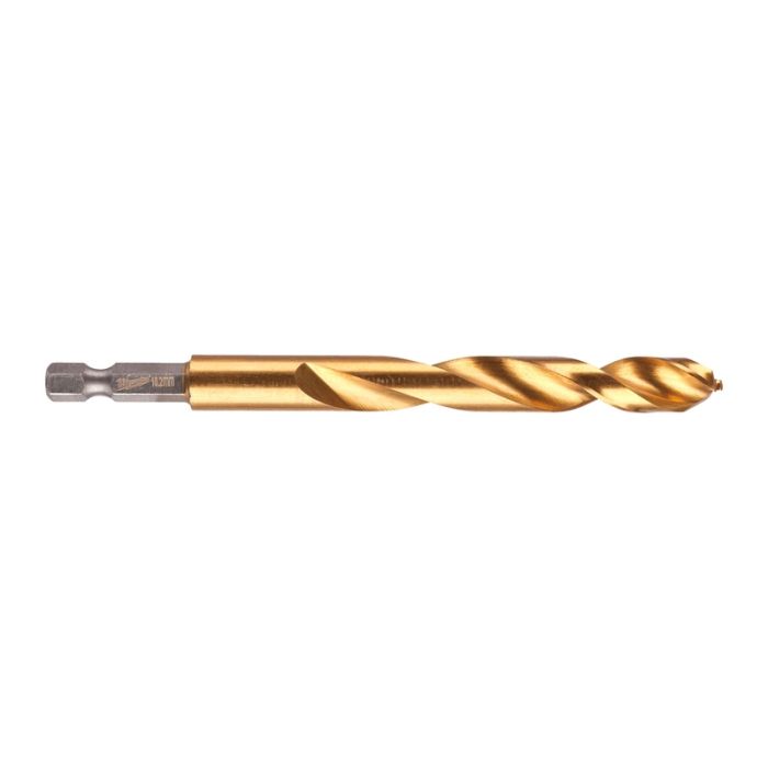 Milwaukee - Burghiu metal Shockwave HSS-G Tin, 10.2x121mm [4932471090]