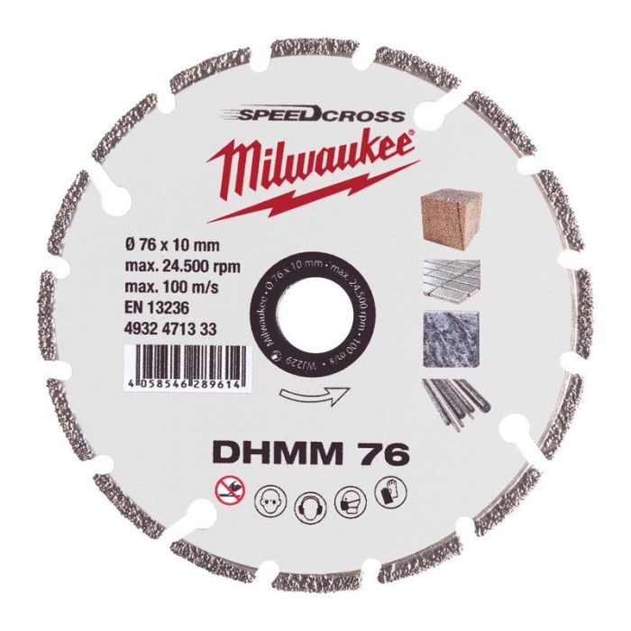 Milwaukee - Disc diamantat DHMM 76x10mm [4932471333]