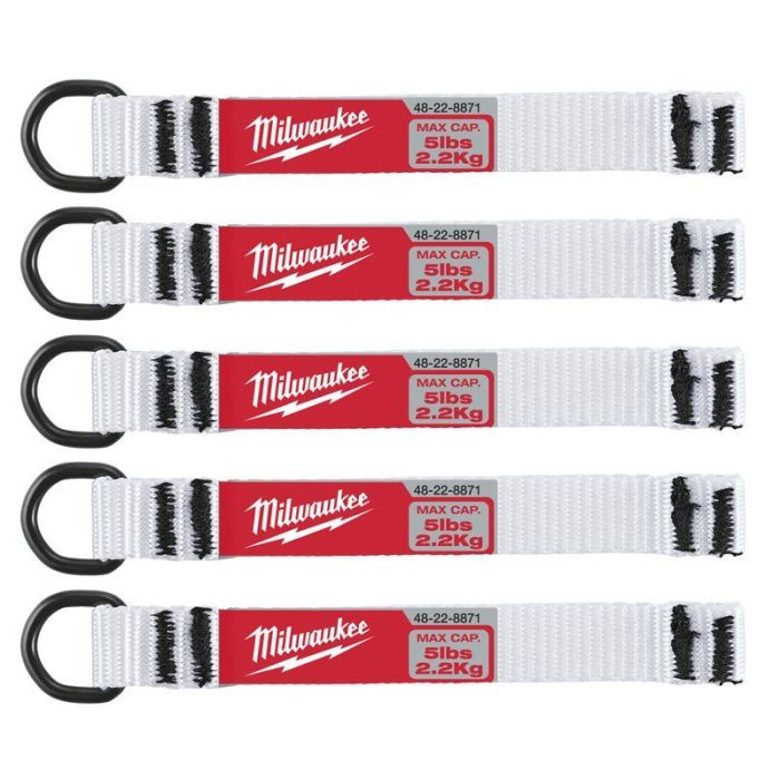 Milwaukee - Accesoriu Quick-Connect pentru scule pana la 2.25 kg, 5 bucati [4932471431]