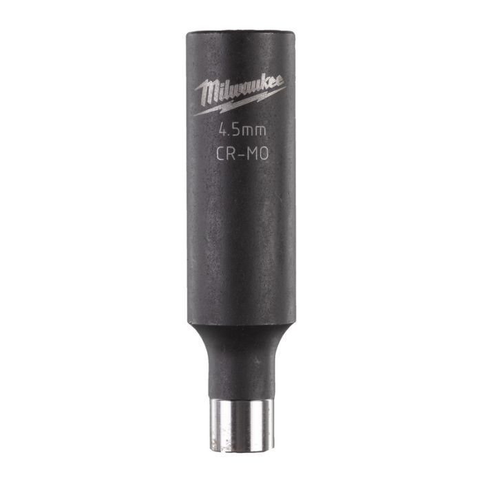 Milwaukee - Cheie tubulara de impact Shockwave 1/4", lunga, 4.5mm [4932472284]