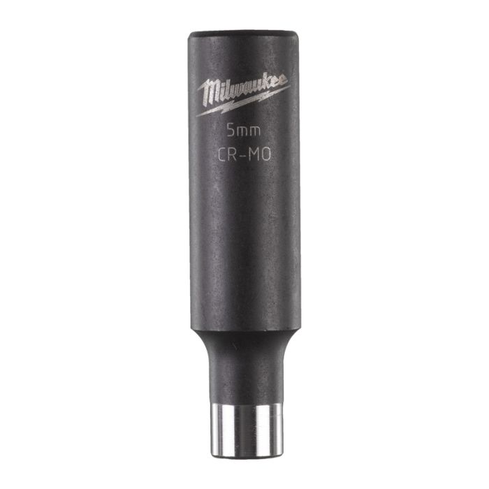 Milwaukee - Cheie tubulara de impact Shockwave 1/4", lunga, 5mm [4932472285]