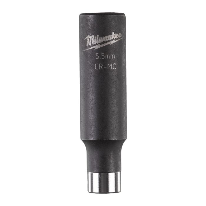 Milwaukee - Cheie tubulara de impact Shockwave 1/4", lunga, 5.5mm [4932472286]