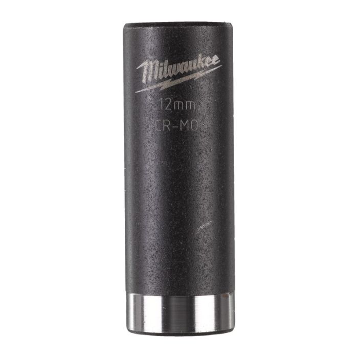 Milwaukee - Cheie tubulara de impact Shockwave 1/4", lunga, 12mm [4932478006]