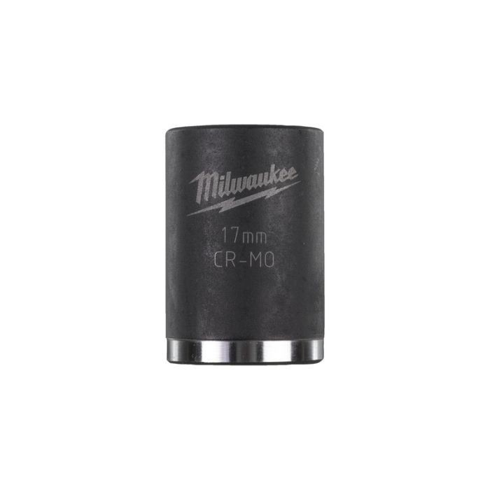 Milwaukee - Cheie tubulara de impact Shockwave 3/8", scurta, 17mm [4932478016]