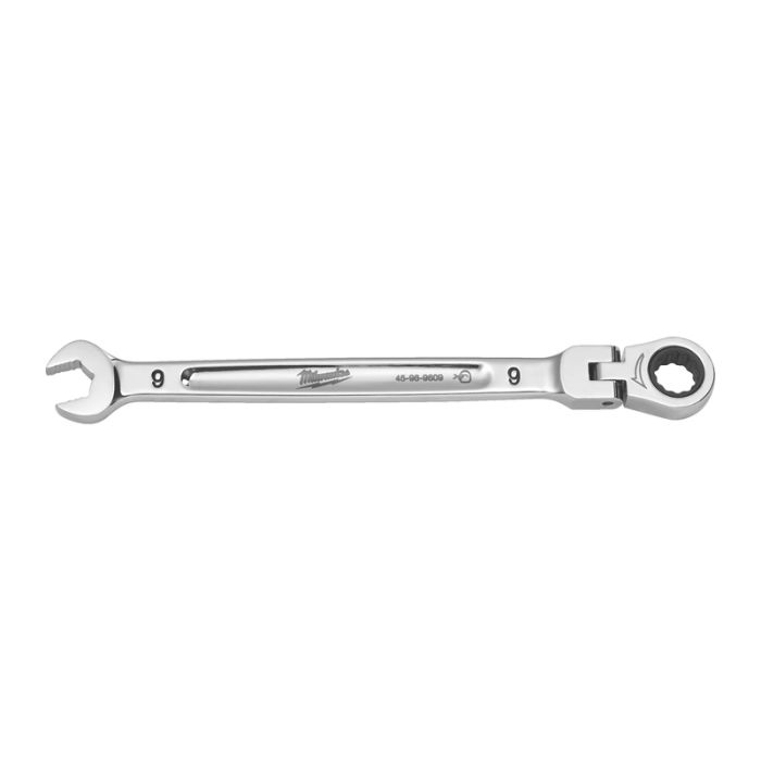 Milwaukee - Cheie combinata Max Bite cu clichet si cap pivotant, 9mm [4932480182]