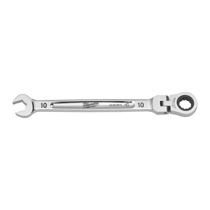 Milwaukee - Cheie combinata Max Bite cu clichet si cap pivotant, 10mm [4932480183]