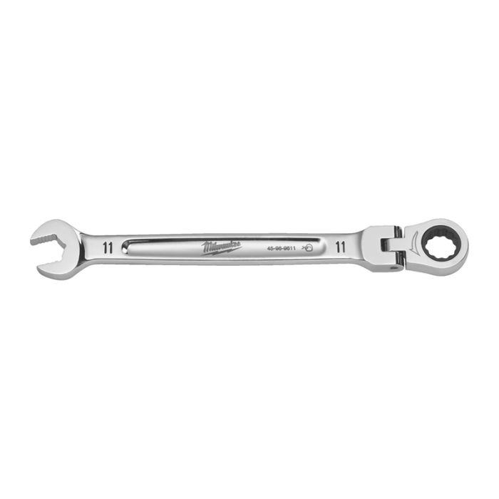 Milwaukee - Cheie combinata Max Bite cu clichet si cap pivotant, 11mm [4932480184]