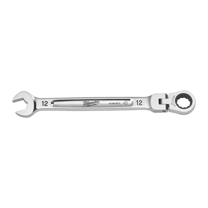 Milwaukee - Cheie combinata Max Bite cu clichet si cap pivotant, 12mm [4932480185]