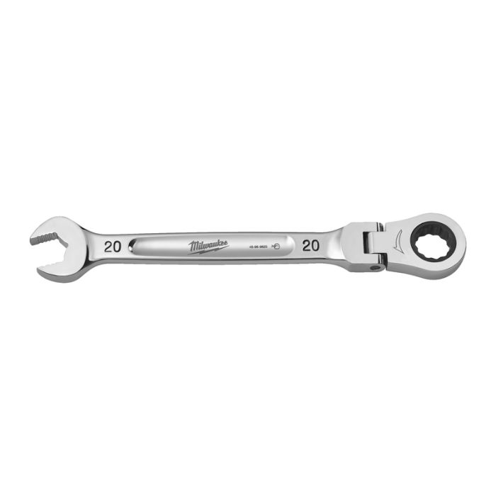 Milwaukee - Cheie combinata Max Bite cu clichet si cap pivotant, 20mm [4932480193]