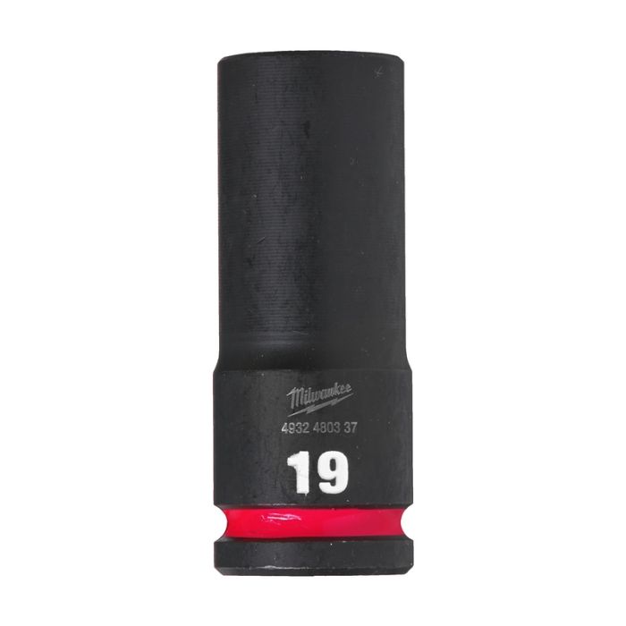 Milwaukee - Cheie tubulara impact Shockwave 1/2", lunga, 19mm [4932480337]