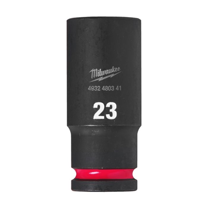 Milwaukee - Cheie tubulara impact Shockwave 1/2", lunga, 23mm [4932480341]