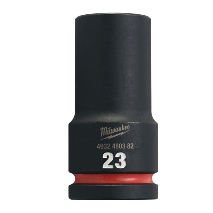 Milwaukee - Cheie tubulara de impact Shockwave 3/4", lunga, 23mm [4932480382]