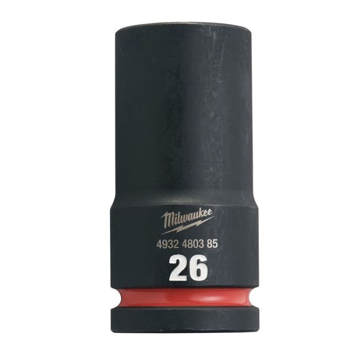 Milwaukee - Cheie tubulara de impact Shockwave 3/4", lunga, 26mm [4932480385]