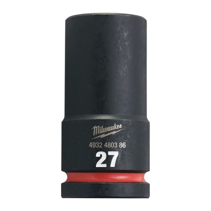 Milwaukee - Cheie tubulara de impact Shockwave 3/4", lunga, 27mm [4932480386]