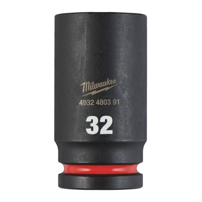 Milwaukee - Cheie tubulara de impact Shockwave 3/4", lunga, 32mm [4932480391]