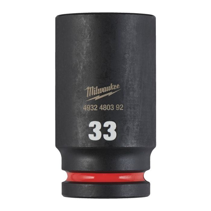 Milwaukee - Cheie tubulara de impact Shockwave 3/4", lunga, 33mm [4932480392]