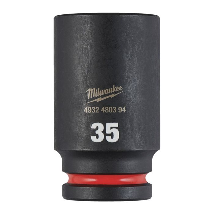 Milwaukee - Cheie tubulara de impact Shockwave 3/4", lunga, 35mm [4932480394]