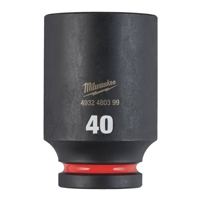 Milwaukee - Cheie tubulara de impact Shockwave 3/4", lunga, 40mm [4932480399]