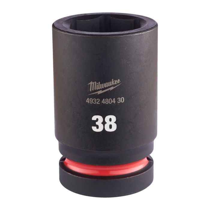 Milwaukee - Cap cheie tubulara de impact Shockwave 1", lunga, 38 mm [4932480430]