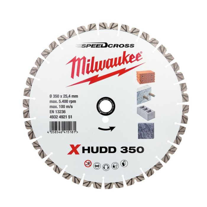 Milwaukee - Disc diamantat Speedcross XHUDD, 350mm [4932492151]