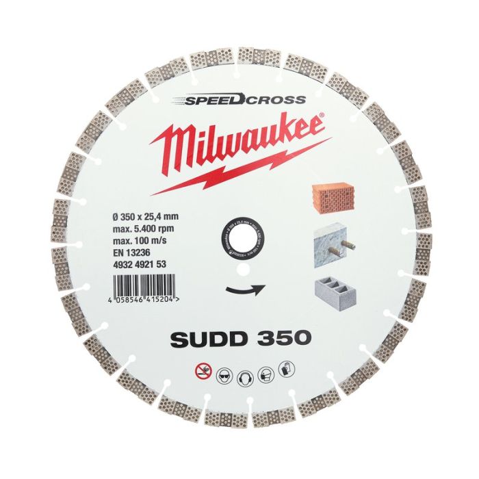 Milwaukee - Disc diamantat Speedcross SUDD, 350mm [4932492153]