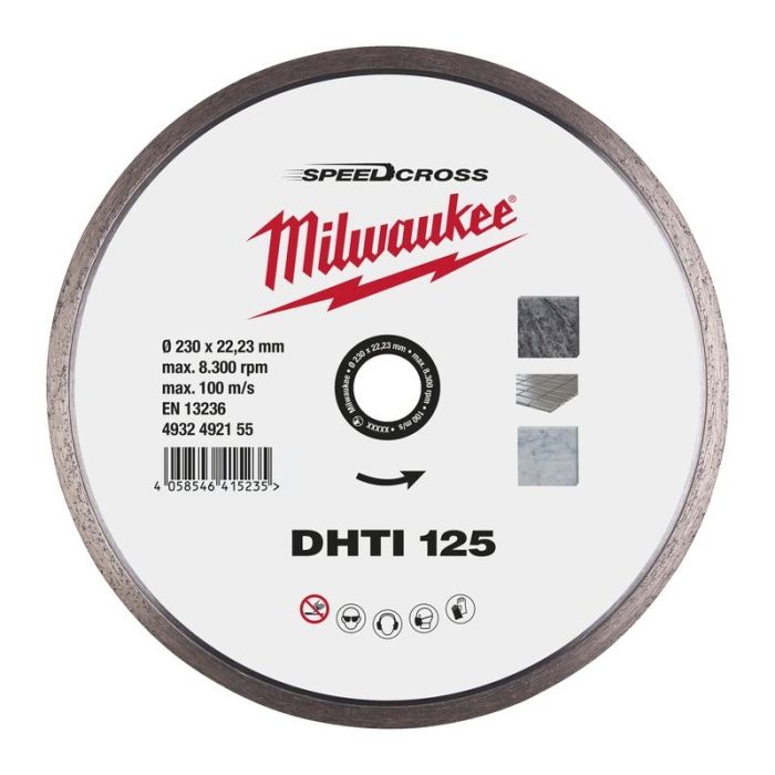 Milwaukee - Disc diamantat Speedcross DHTi, 125mm [4932492155]