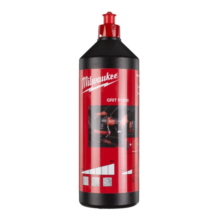 Milwaukee - Pasta pentru lustruit, rosie, grosiera, 1 L [4932492300]