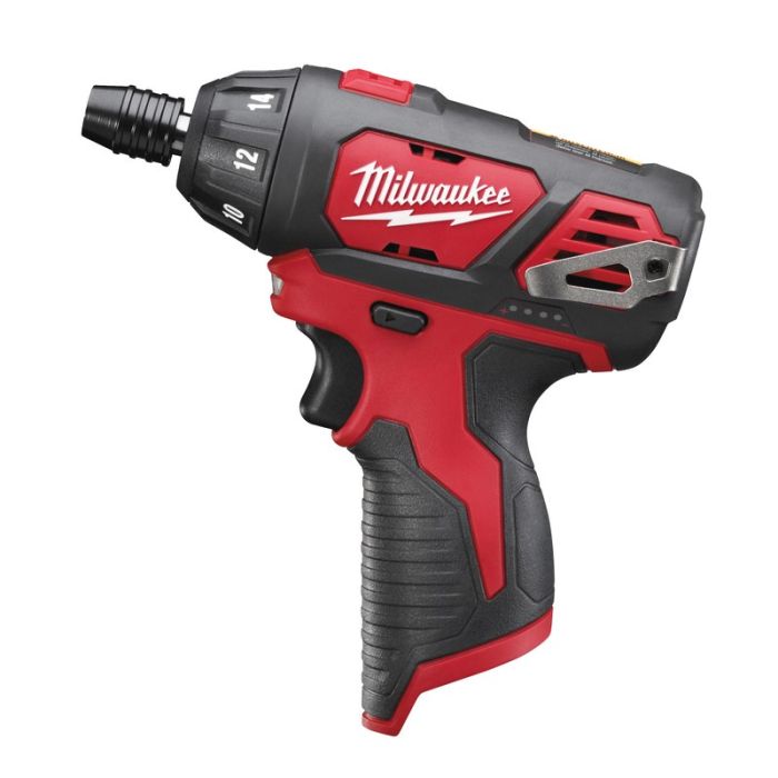 Milwaukee - Masina de insurubat 20Nm, M12 BSD-0, Hex 1/4", 12V, fara acumulator si incarcator [4933447135]