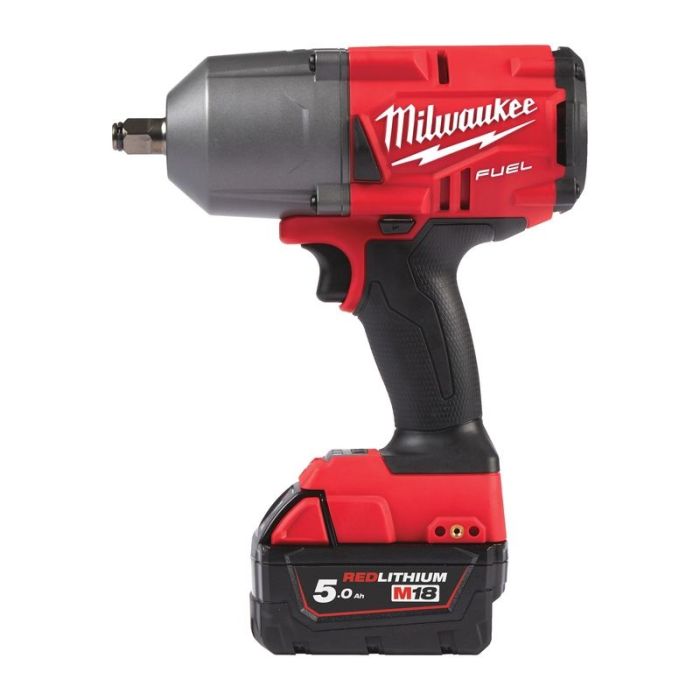 Milwaukee - Masina de insurubat cu impact 1356Nm, M18 FHIWF12-502X, patrat 1/2", cu 2 acumulatori 18V, 5.0Ah, incarcator, valiza [4933459696]