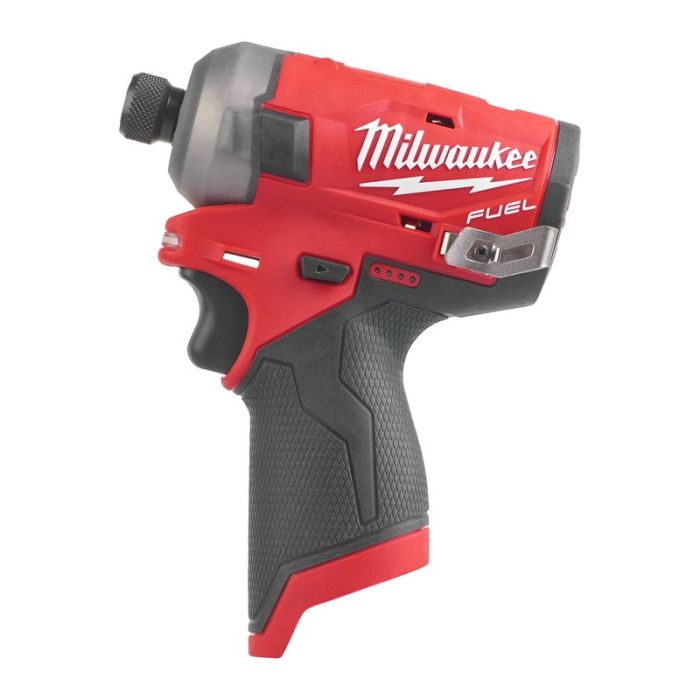 Milwaukee - Masina de insurubat cu impact 50Nm, M12 FQID-0, Hex 1/4", 12V, fara acumulator si incarcator [4933464972]