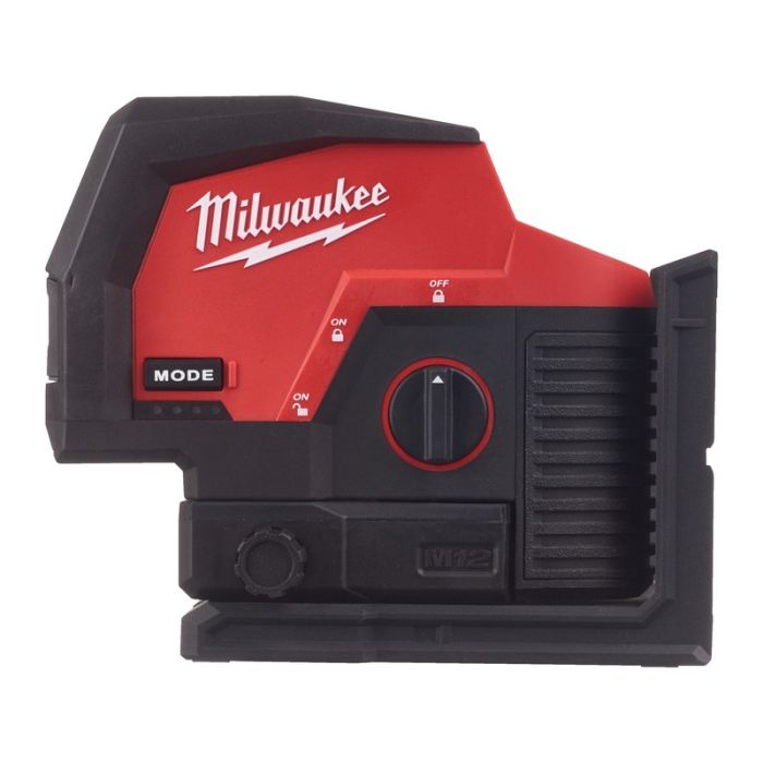 Milwaukee - Nivela laser cu linie transversala verde, functie fir cu plumb, M12CLLP-0C [4933478101]