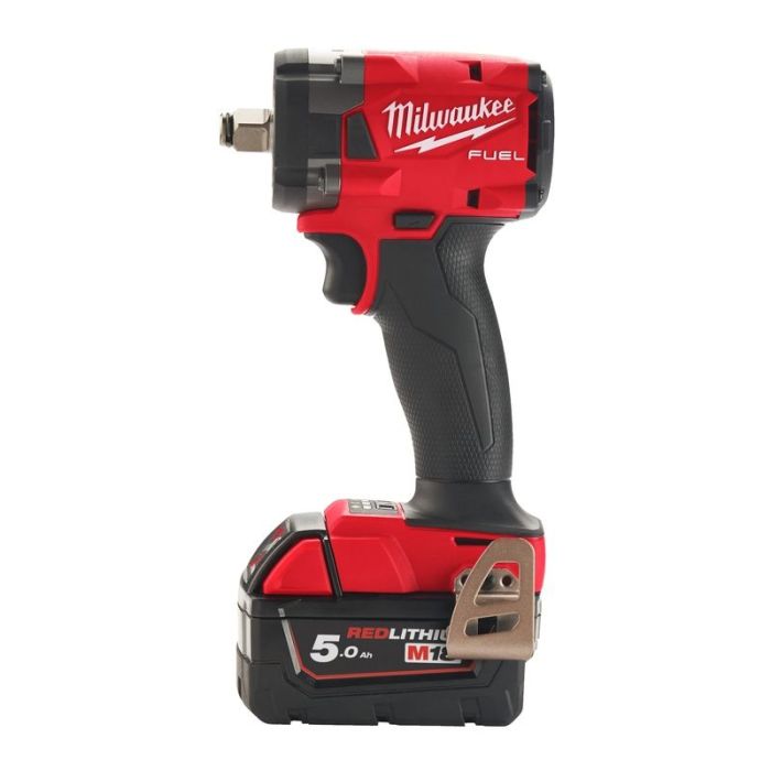 Milwaukee - Masina de insurubat cu impact 339Nm, M18 FIW2F12-502X, patrat 1/2", cu 2 acumulatori 18V, 5.0Ah, incarcator, valiza [4933478444]