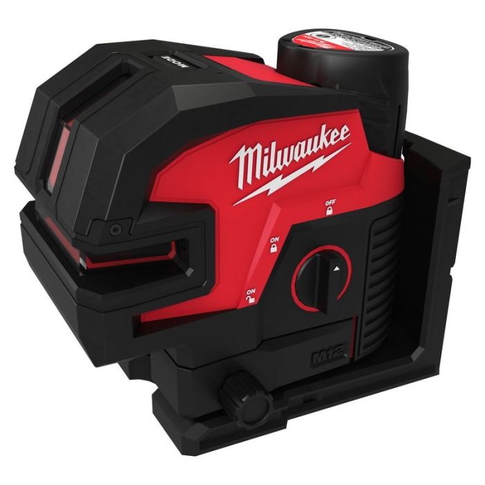 Milwaukee - Nivela laser cu linie transversala cu 4 puncte M12CLL4P-301C [4933479203]