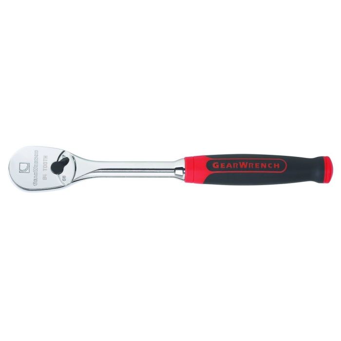 GearWrench - Antrenor cu clichet reversibil 1/2" cu 84 dinti, maner cauciucat [81303F]