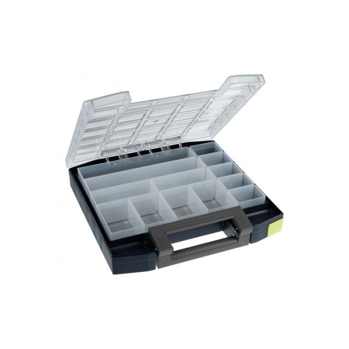 Raaco - Organizator plastic Boxxser 55, 5x5-15, albastru