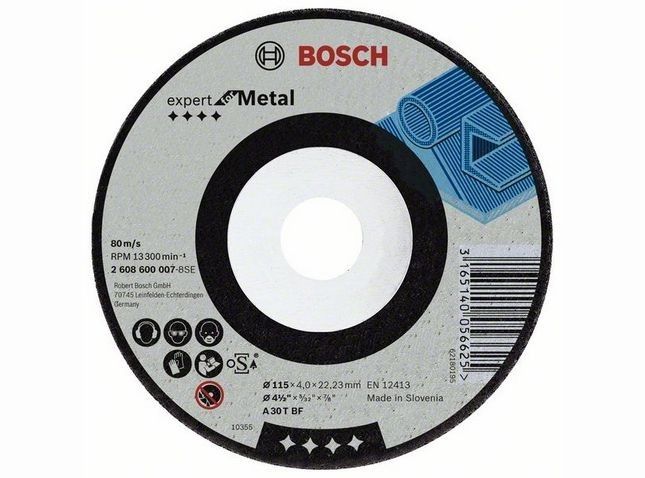 BOSCH - Disc abraziv debitare 125x6 [2608600223]