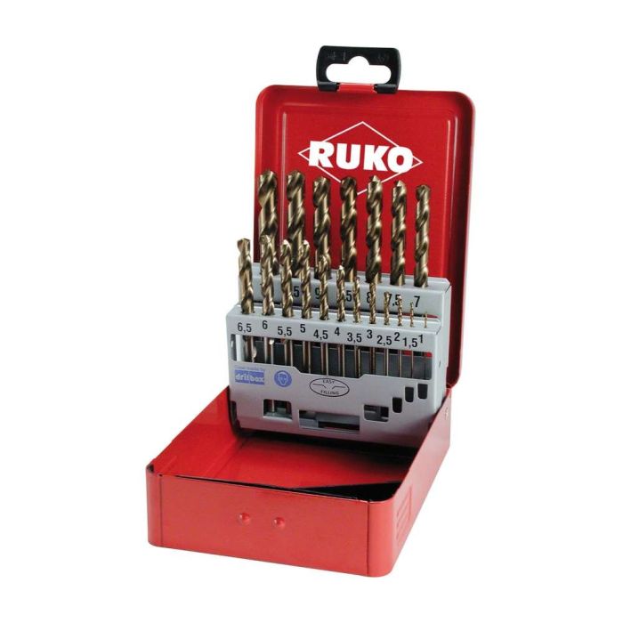 Ruko - Set 25 burghie metal HSS Co [215215]