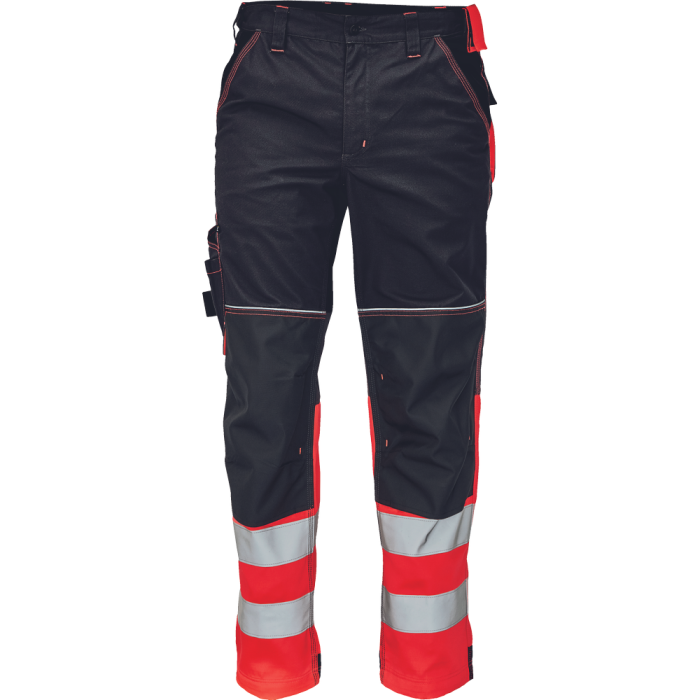 CERVA - Pantaloni KNOXFIELD HV DW275, antracit/rosu, mas. 48 [03020326A0048A]