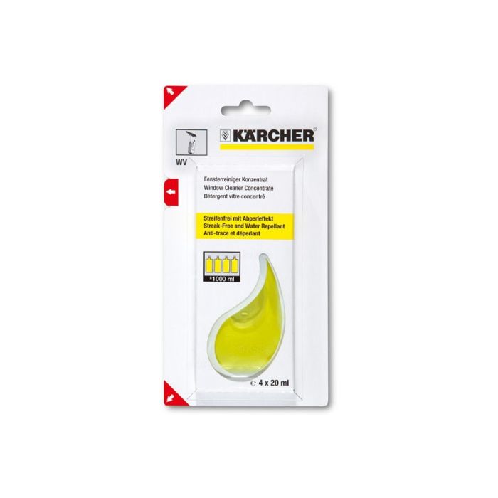 KARCHER - Detergent concentrat pentru curatarea geamurilor RM 503, 20ml, 4 bucati [6.295-302.0]