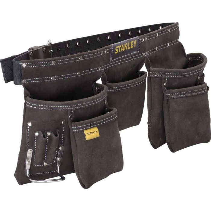 STANLEY - Centura de piele tip suport scule cu buzunare [STST1-80113]